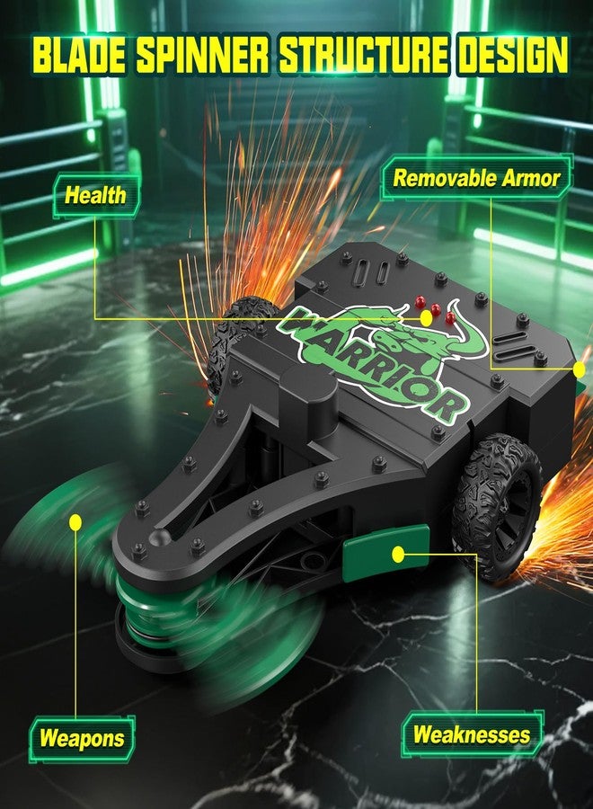 ADUSRIZ Remote Control Battle Robots, 2-Player Battle Robot Toy for Kids, Fighting Robots Game Set, STEM Toys Gifts for Boys and Girls Ages 6 - Image 4